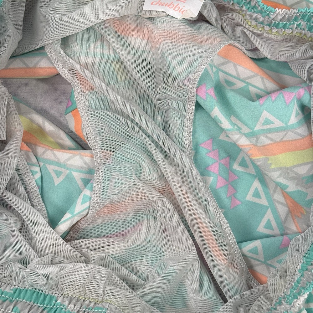 Chubbies Swim Trunks‎ Mens L Mesh Lined Aztec The En Fuegos 5.5" Classic Shorts - Picture 4 of 14